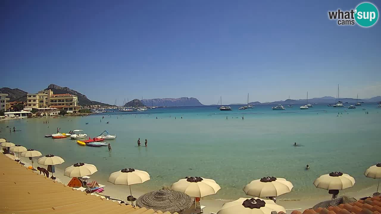 Webcam Terza Spiaggia Golfo Aranci – Liveblick auf den Strand