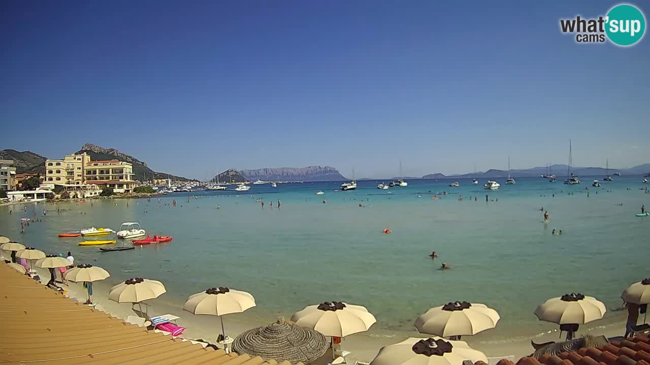Webcam Terza Spiaggia Golfo Aranci – Liveblick auf den Strand