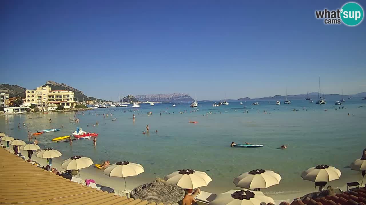 Webcam Terza Spiaggia Golfo Aranci – Liveblick auf den Strand