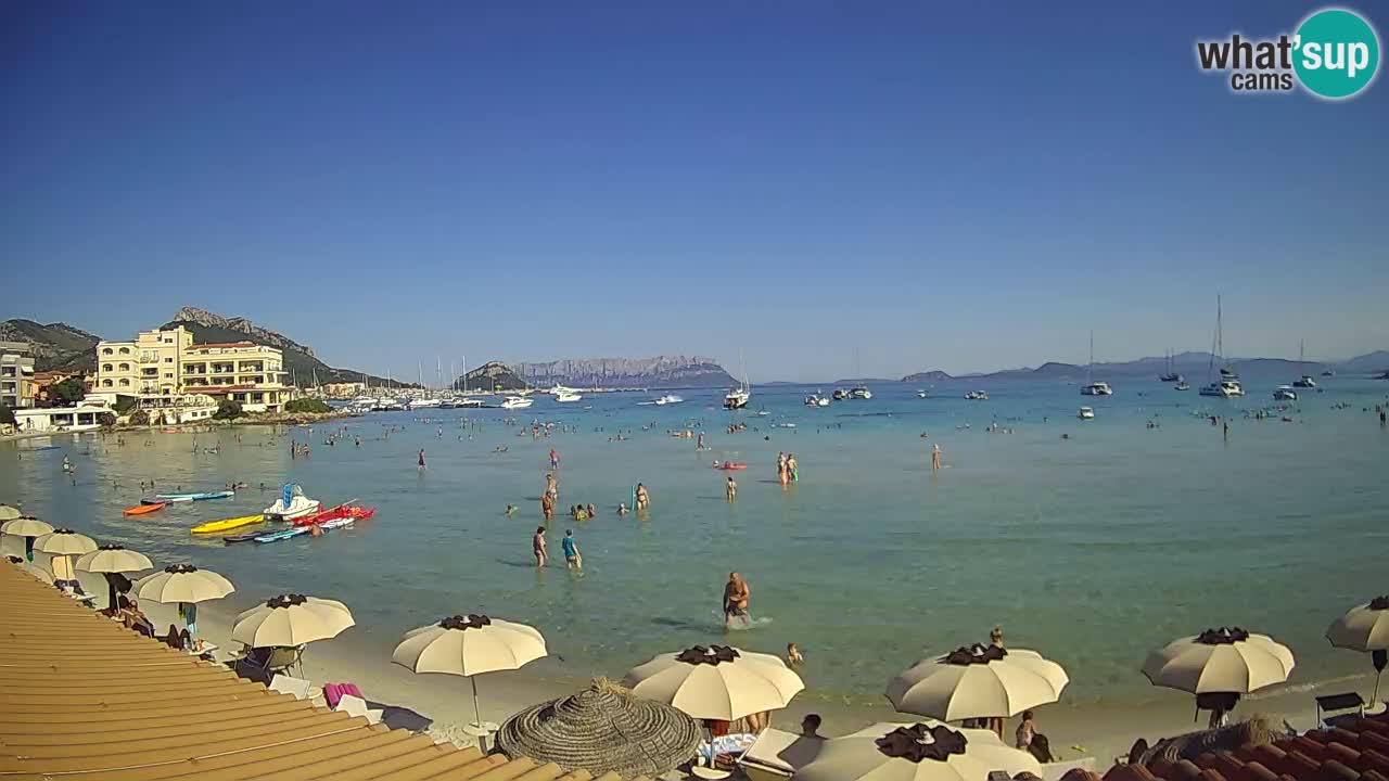Webcam Terza Spiaggia Golfo Aranci – Liveblick auf den Strand