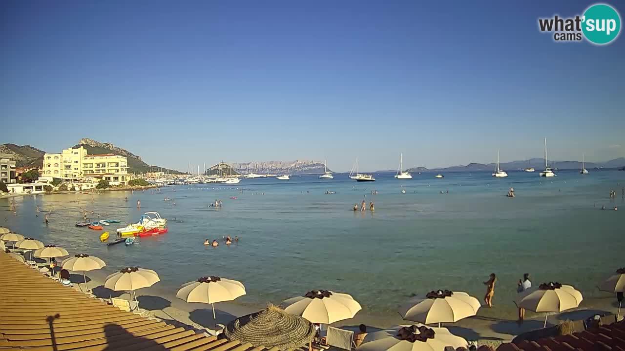 Webcam Terza Spiaggia Golfo Aranci – Liveblick auf den Strand
