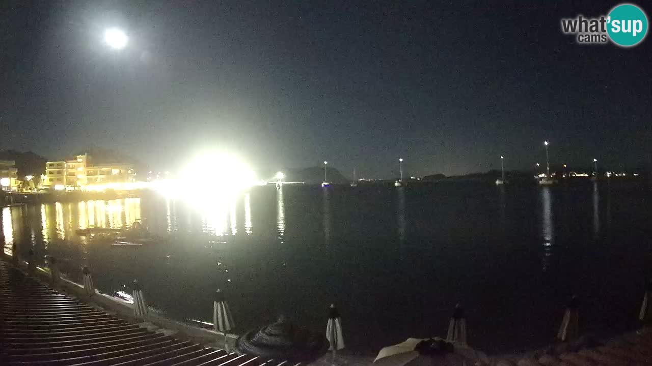 Webcam Terza Spiaggia Golfo Aranci – Vue en direct de la plage