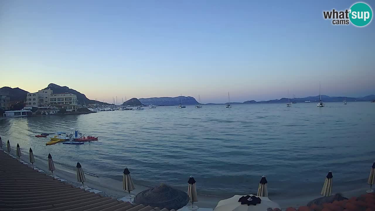 Webcam Terza Spiaggia Golfo Aranci – Vista en directo de la playa