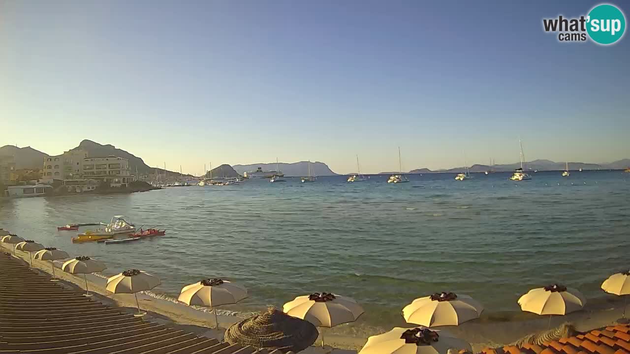 Webcam Terza Spiaggia Golfo Aranci – Vue en direct de la plage