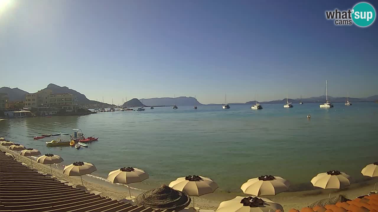 Webcam Terza Spiaggia Golfo Aranci – Vista mare in diretta