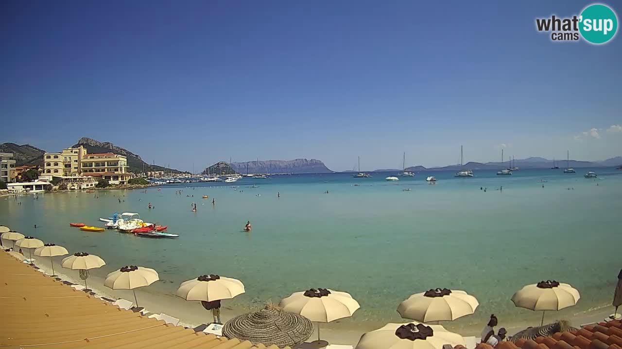 Webcam Terza Spiaggia Golfo Aranci – Vue en direct de la plage