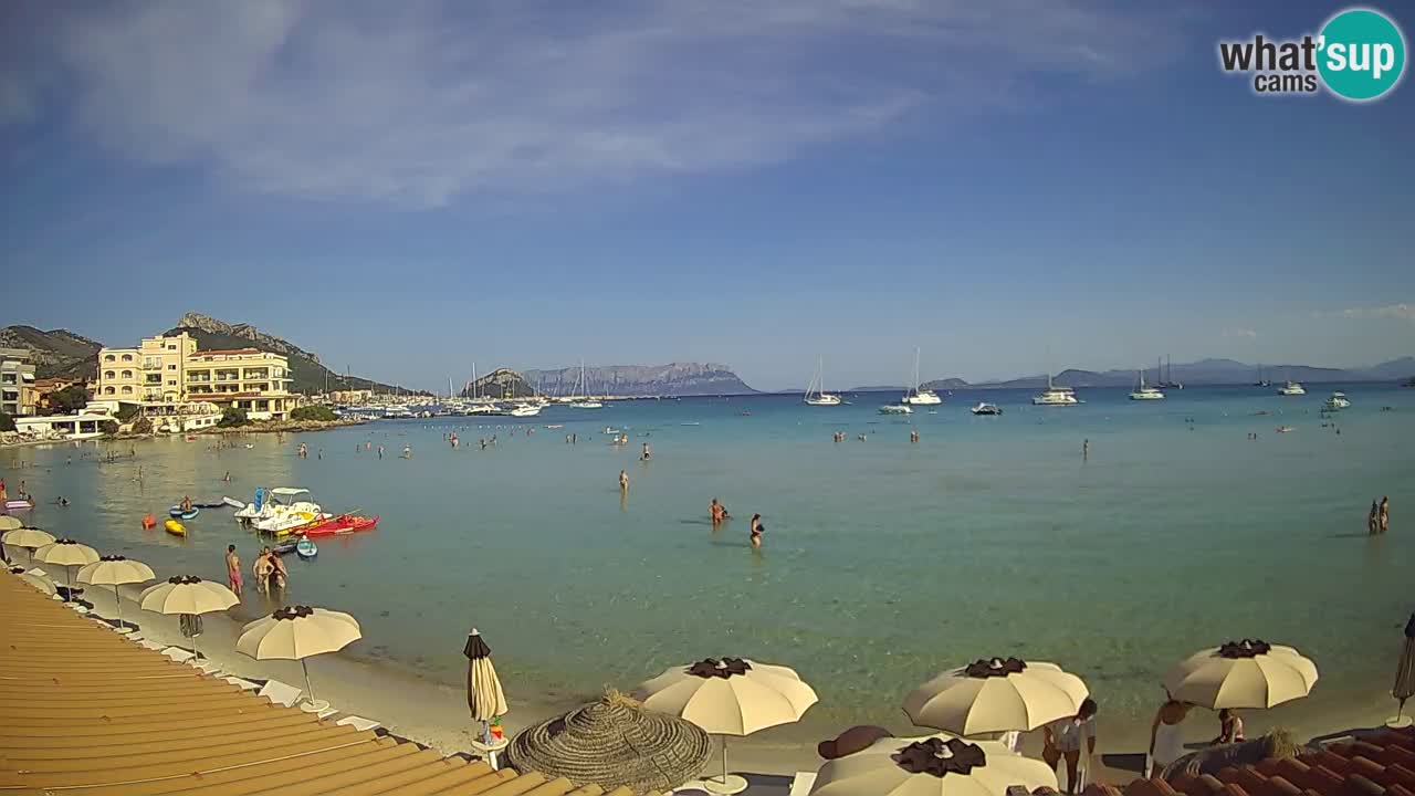Webcam Terza Spiaggia Golfo Aranci – Vue en direct de la plage