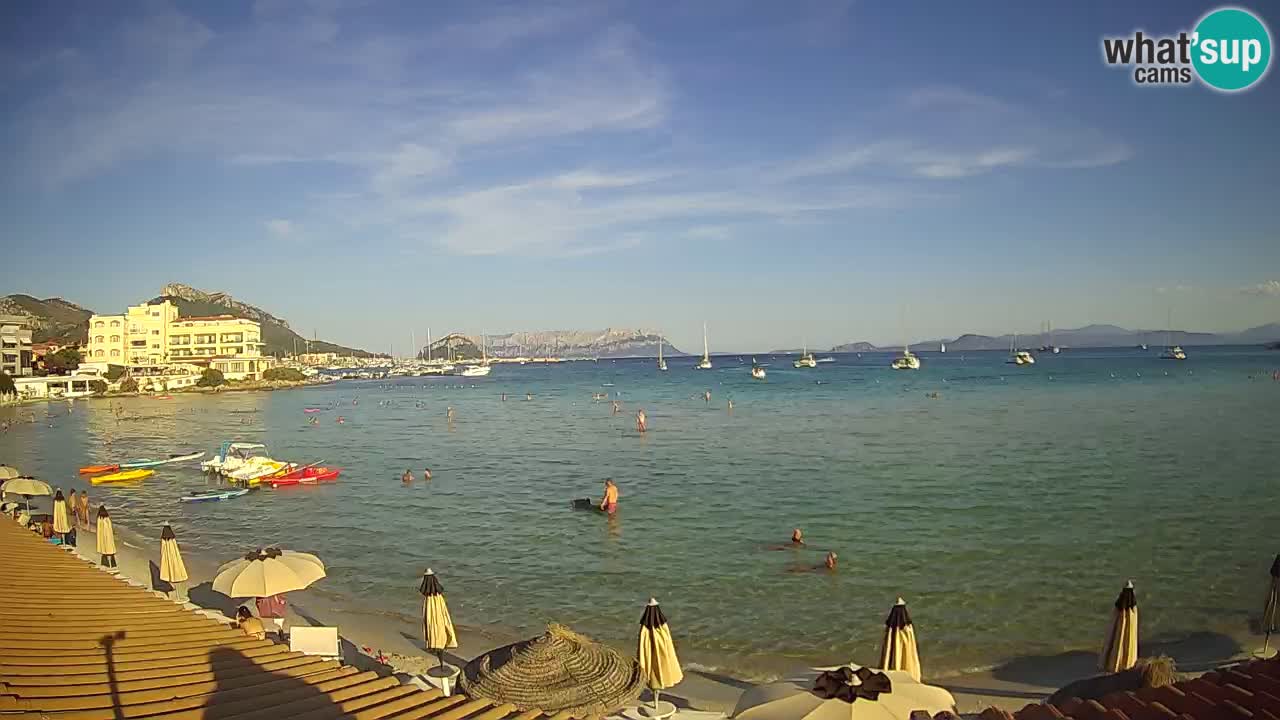 Webcam Terza Spiaggia Golfo Aranci – Liveblick auf den Strand
