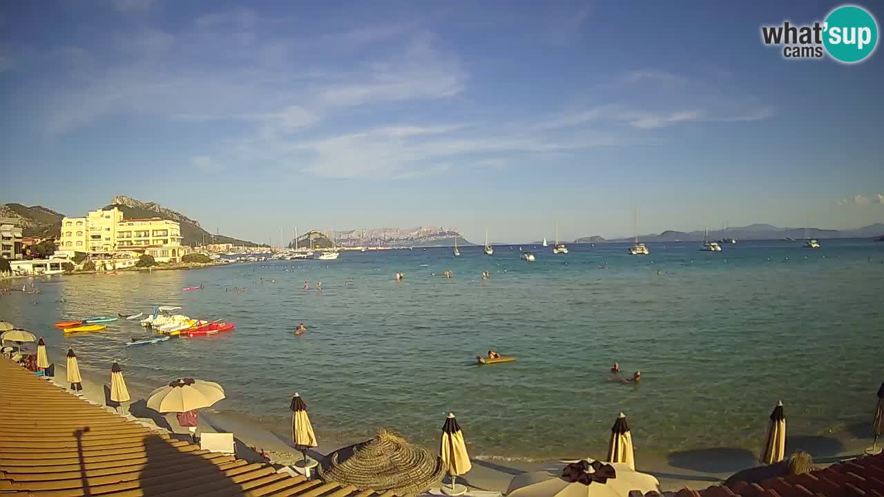 Webcam Terza Spiaggia Golfo Aranci – Vue en direct de la plage