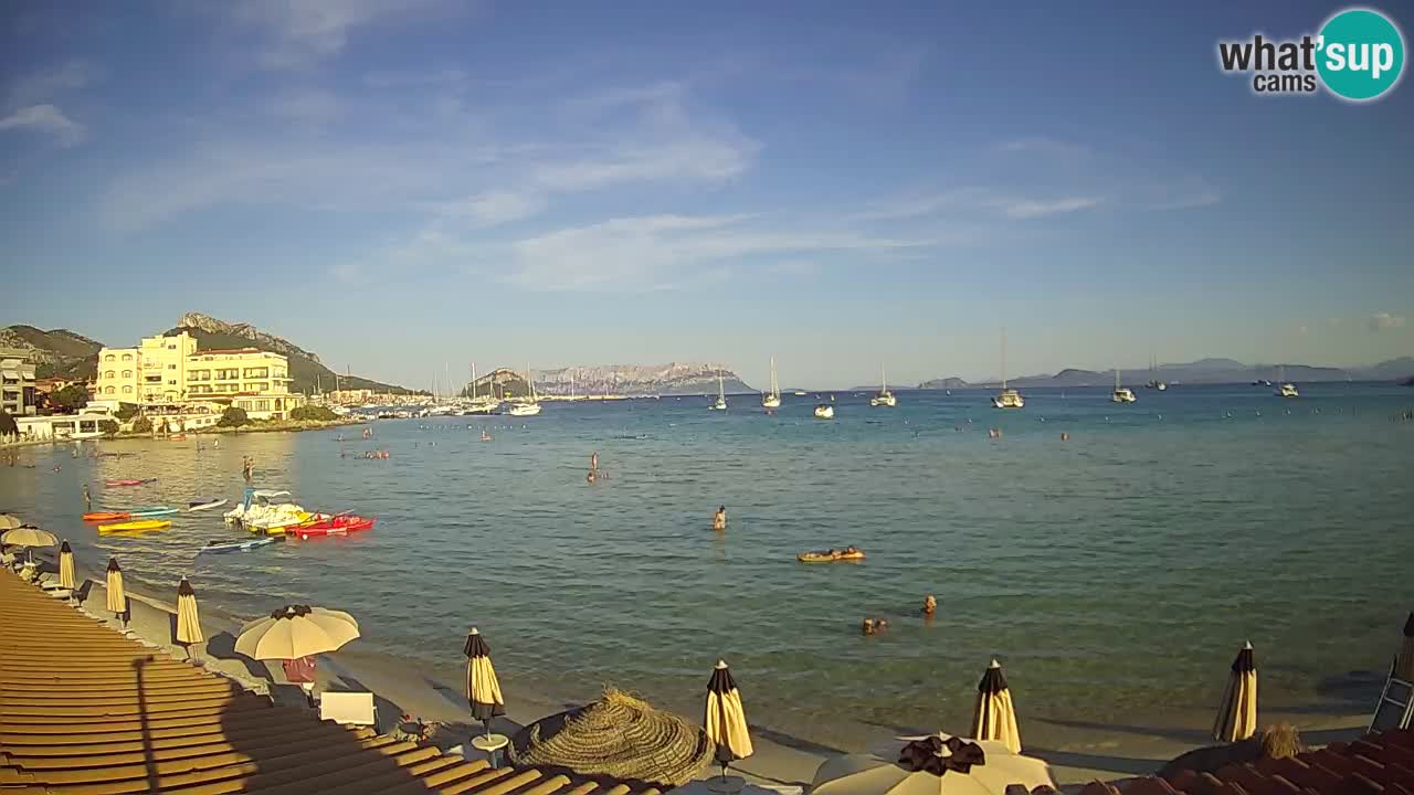 Webcam Terza Spiaggia Golfo Aranci – Vista en directo de la playa