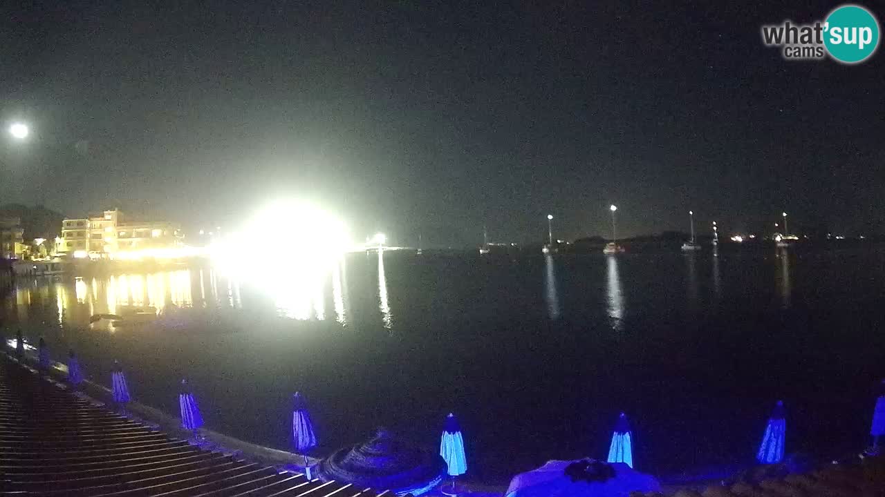 Webcam Terza Spiaggia Golfo Aranci – Vue en direct de la plage