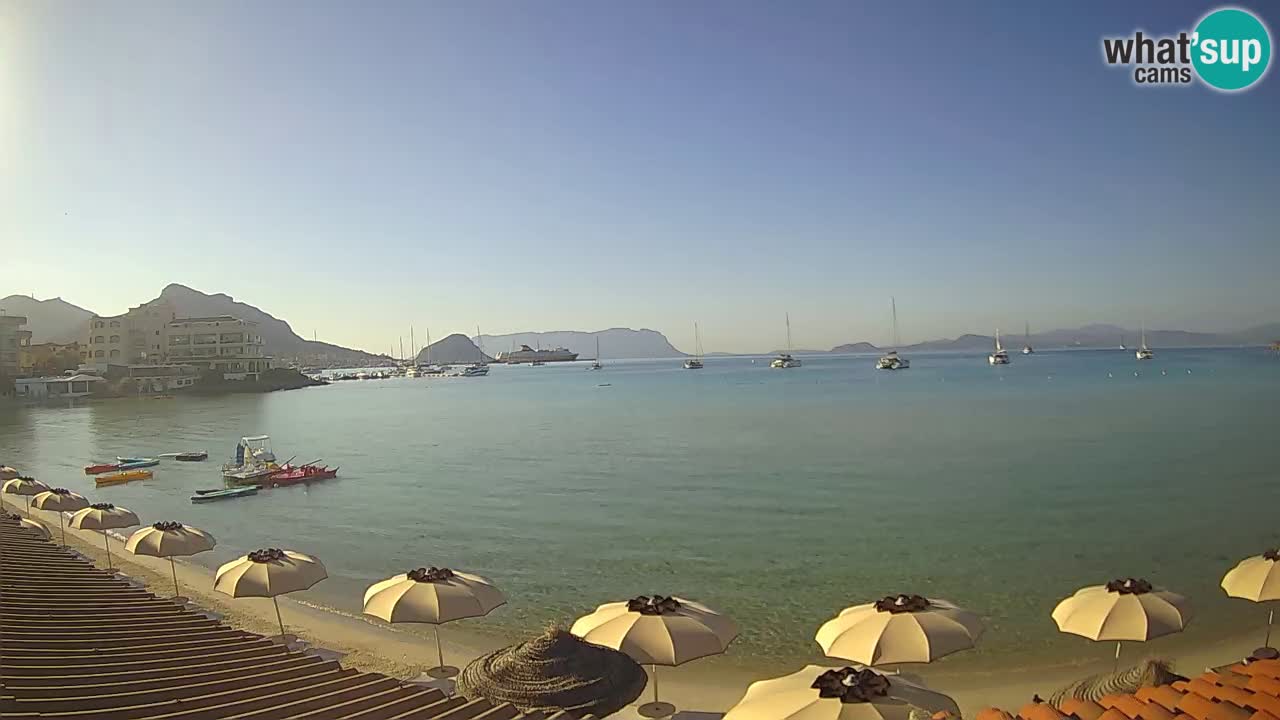 Web kamera Terza Spiaggia Golfo Aranci – Pogled uživo na plažu