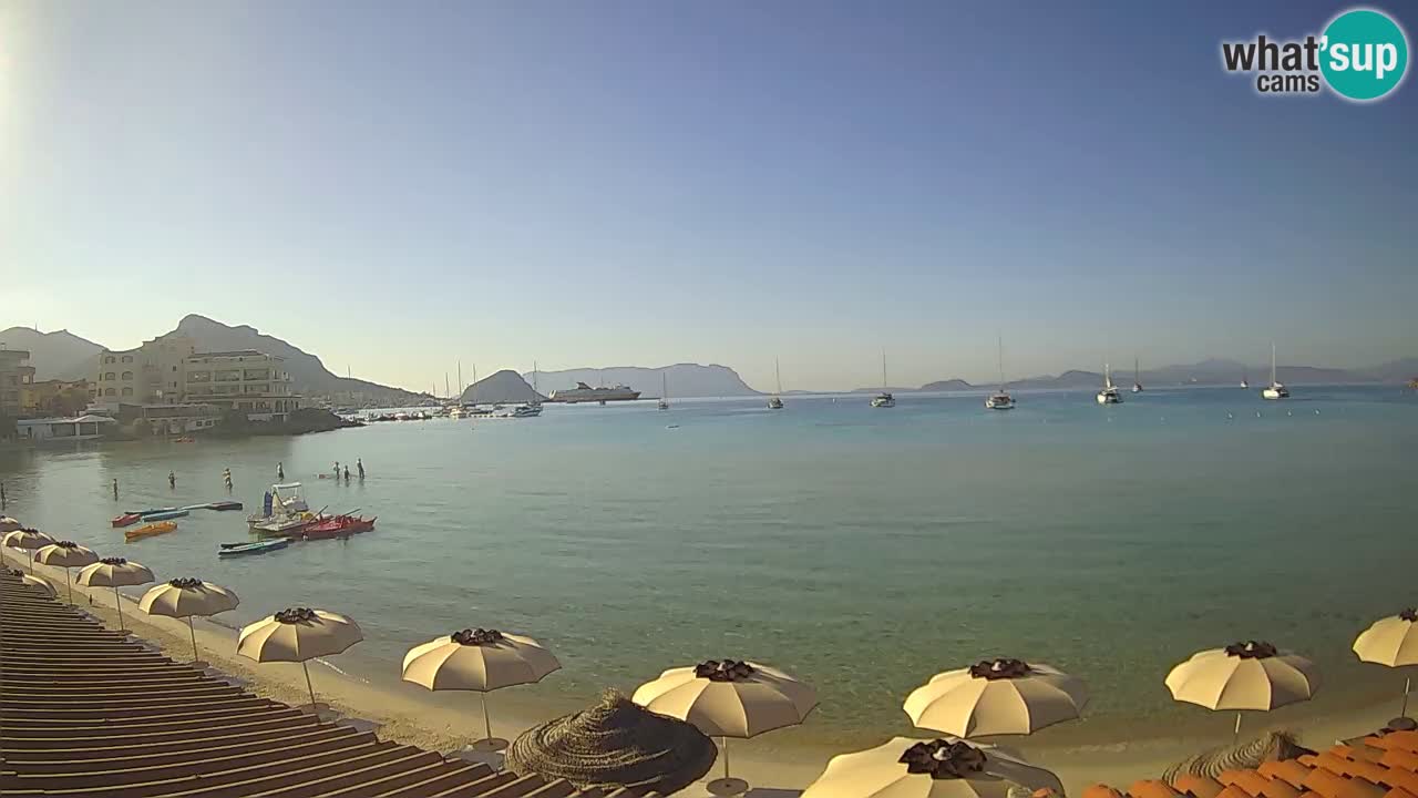 Webcam Terza Spiaggia Golfo Aranci – Vista mare in diretta