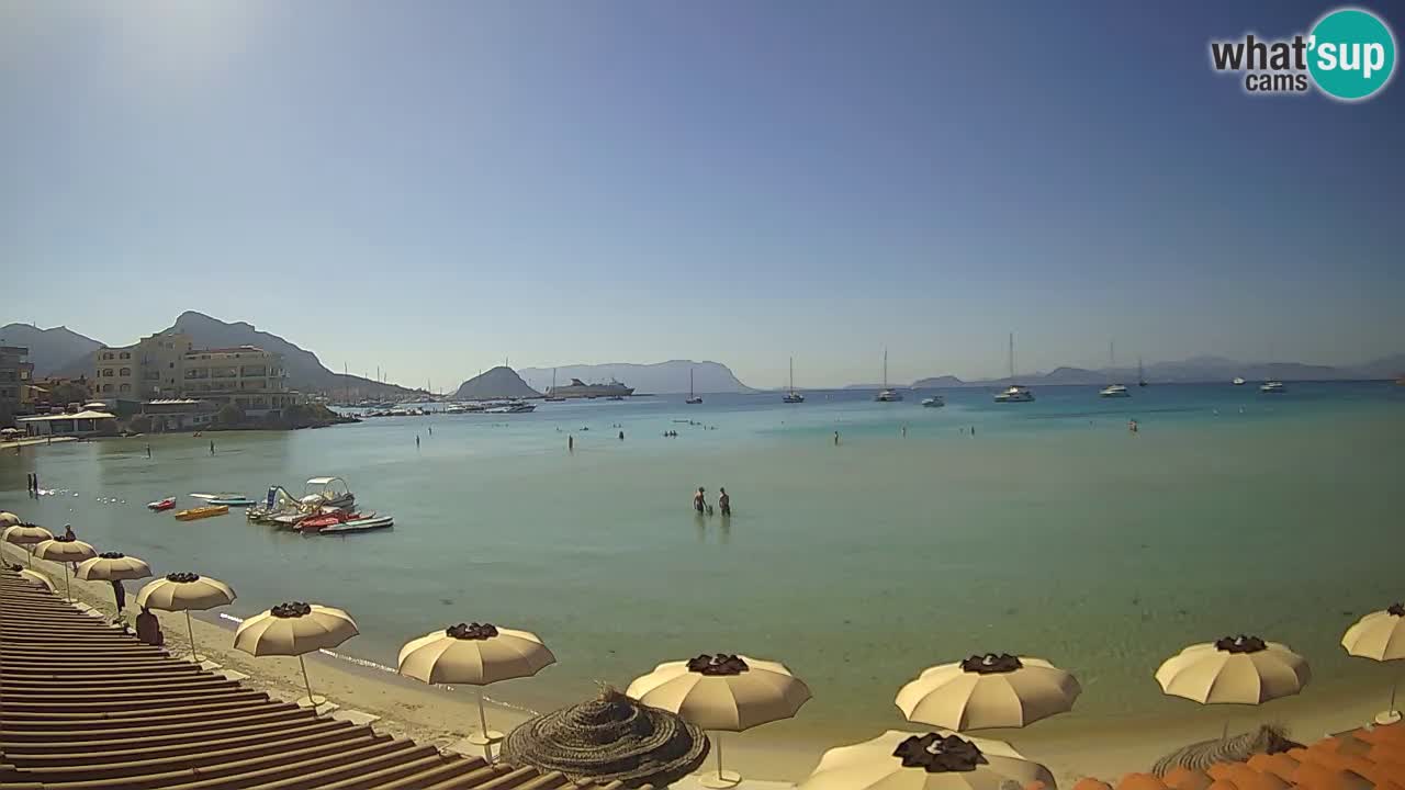 Webcam Terza Spiaggia Golfo Aranci – Liveblick auf den Strand