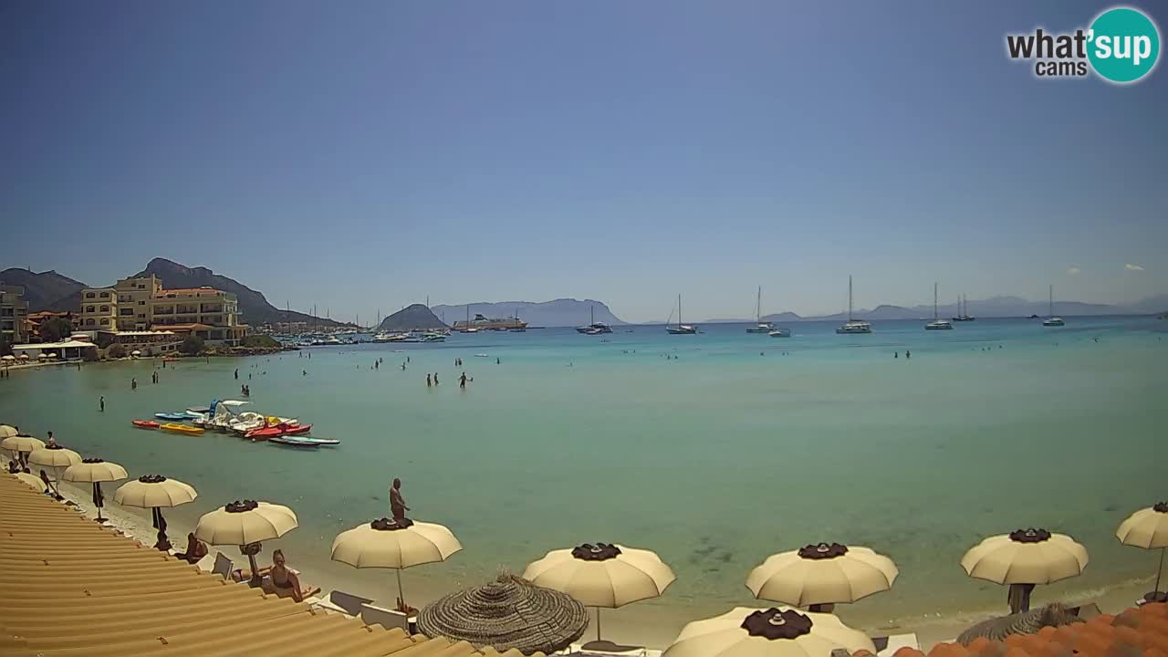 Webcam Terza Spiaggia Golfo Aranci – Vista en directo de la playa