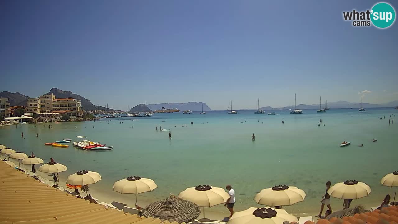 Webcam Terza Spiaggia Golfo Aranci – Vista mare in diretta