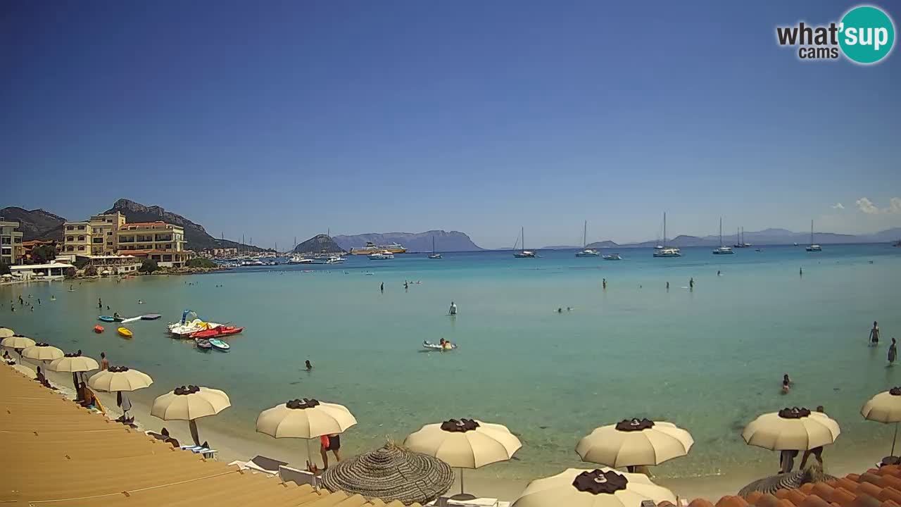 Webcam Terza Spiaggia Golfo Aranci – Vista en directo de la playa