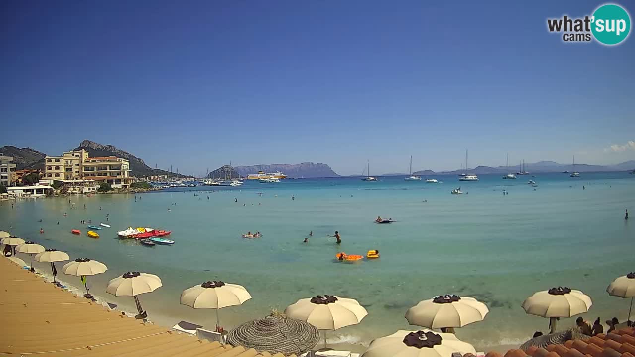 Web kamera Terza Spiaggia Golfo Aranci – Pogled uživo na plažu