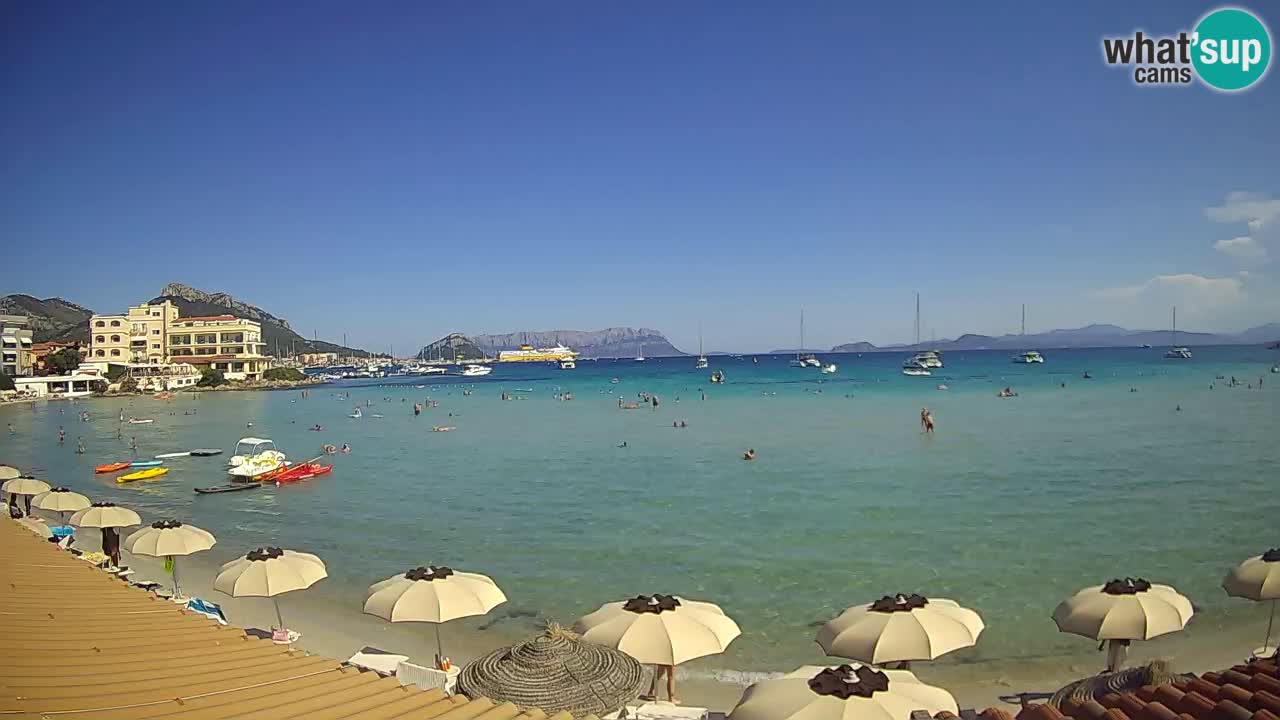 Webcam Terza Spiaggia Golfo Aranci – Vista mare in diretta