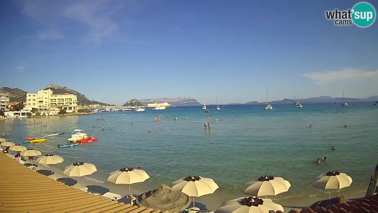 Web kamera Terza Spiaggia Golfo Aranci – Pogled uživo na plažu