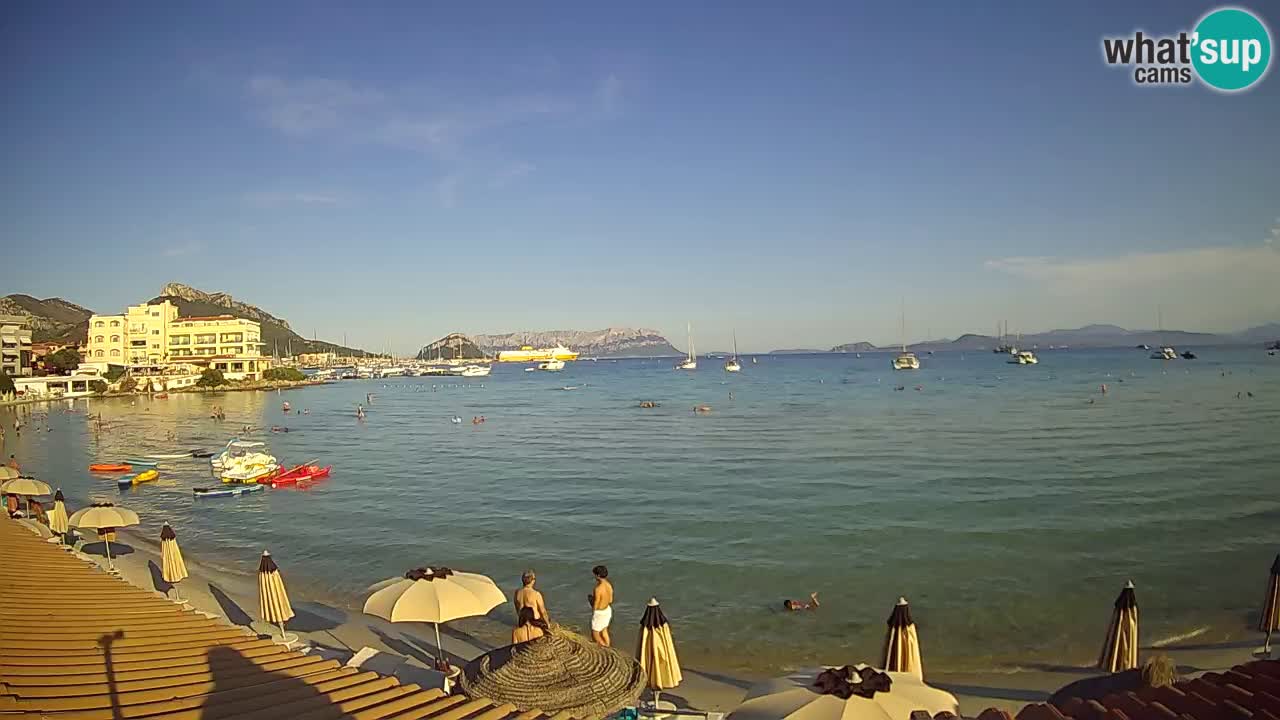 Webcam Terza Spiaggia Golfo Aranci – Liveblick auf den Strand