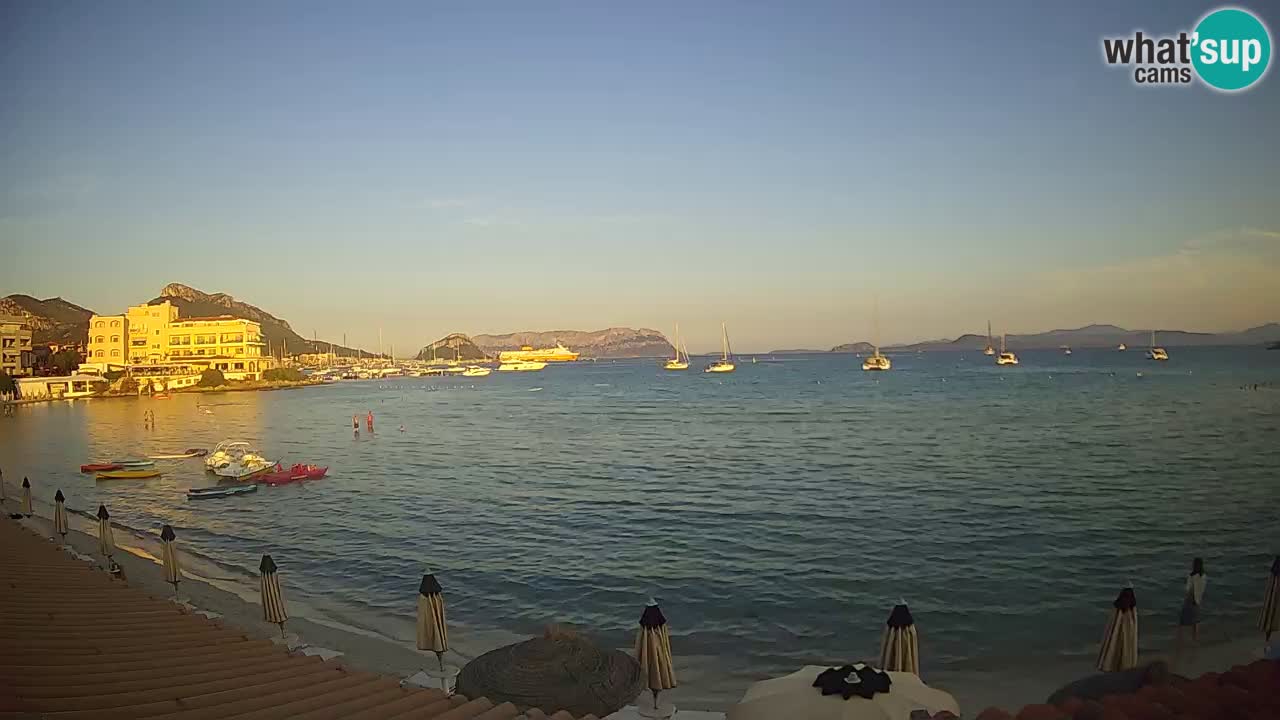 Webcam Terza Spiaggia Golfo Aranci – Liveblick auf den Strand
