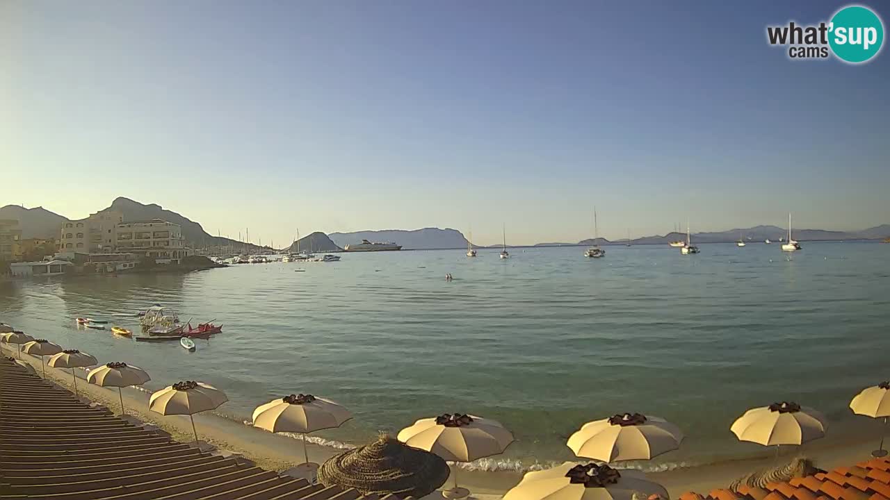 Webcam Terza Spiaggia Golfo Aranci – Vista en directo de la playa