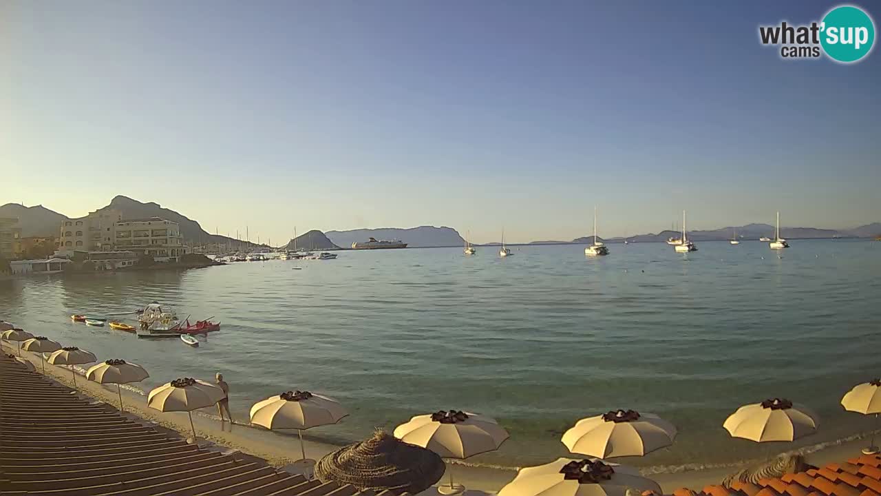 Webcam Terza Spiaggia Golfo Aranci – Vista mare in diretta