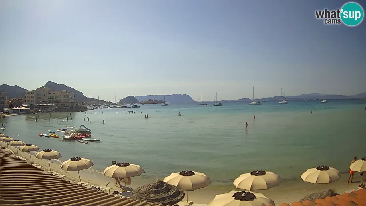 Webcam Terza Spiaggia Golfo Aranci – Vista mare in diretta