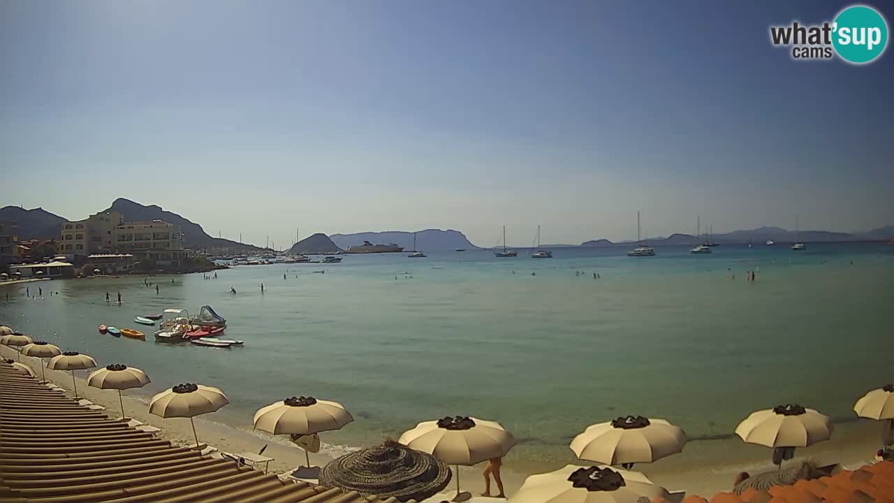 Webcam Terza Spiaggia Golfo Aranci – Vista mare in diretta