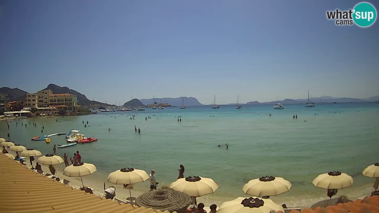 Webcam Terza Spiaggia Golfo Aranci – Vista en directo de la playa