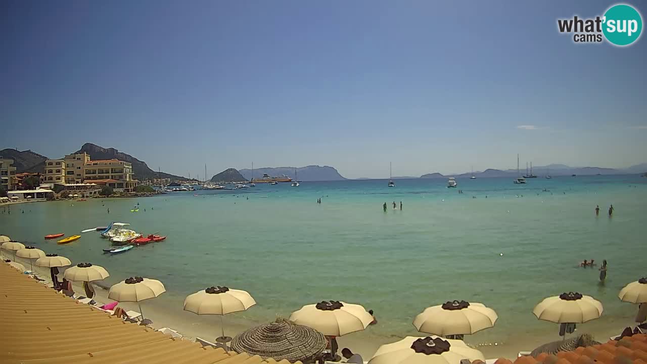 Webcam Terza Spiaggia Golfo Aranci – Vista mare in diretta