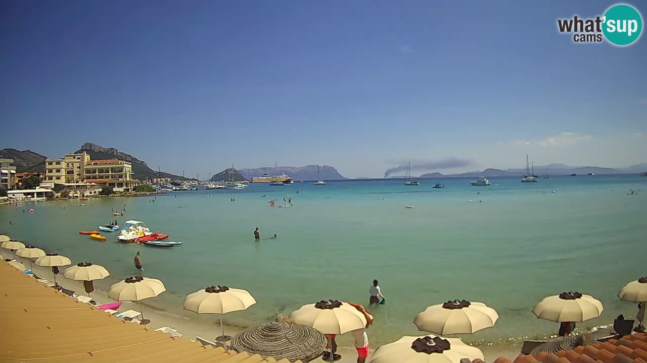 Webcam Terza Spiaggia Golfo Aranci – Vista mare in diretta