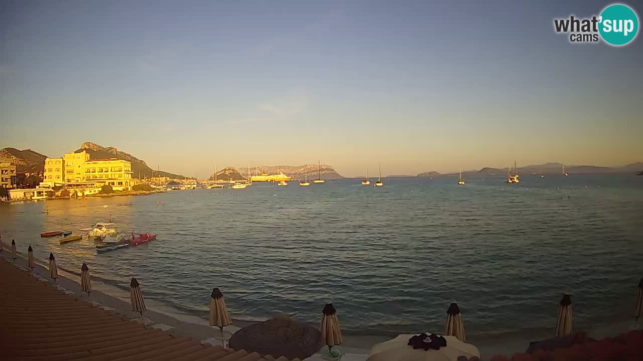 Webcam Terza Spiaggia Golfo Aranci – Vista mare in diretta