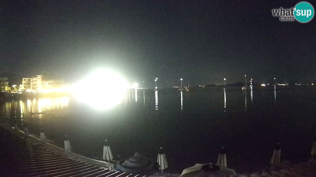 Webcam Terza Spiaggia Golfo Aranci – Vue en direct de la plage