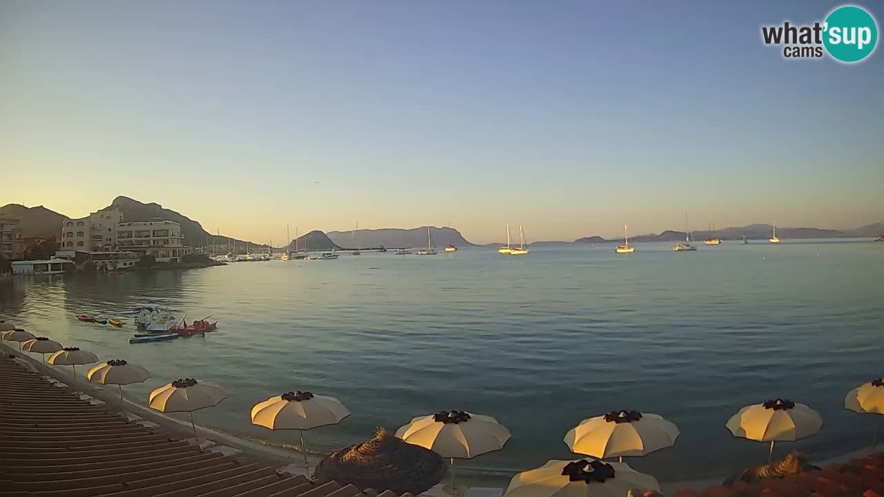 Webcam Terza Spiaggia Golfo Aranci – Vista en directo de la playa