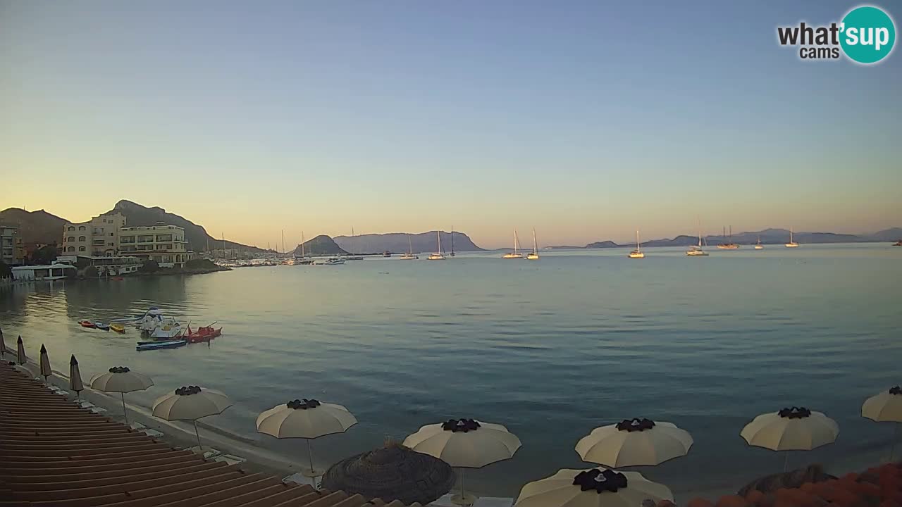 Webcam Terza Spiaggia Golfo Aranci – Vista en directo de la playa