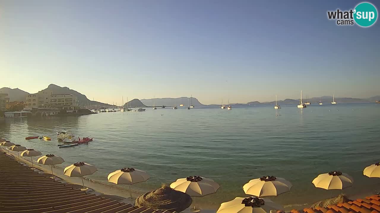 Webcam Terza Spiaggia Golfo Aranci – Vista en directo de la playa
