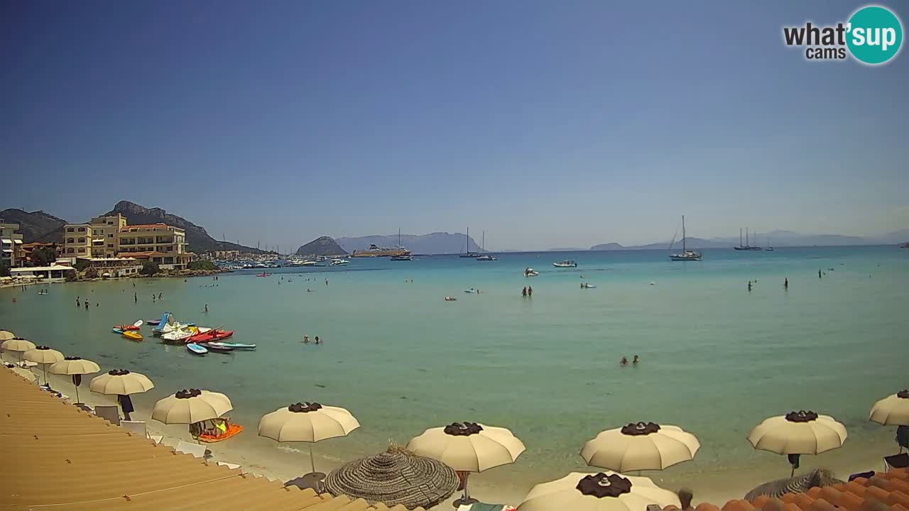 Webcam Terza Spiaggia Golfo Aranci – Vista mare in diretta