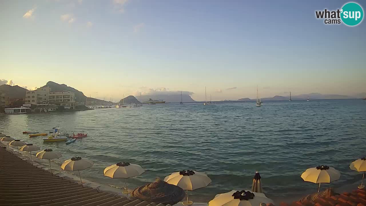 Webcam Terza Spiaggia Golfo Aranci – Liveblick auf den Strand