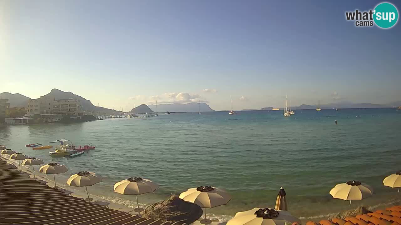 Webcam Terza Spiaggia Golfo Aranci – Liveblick auf den Strand