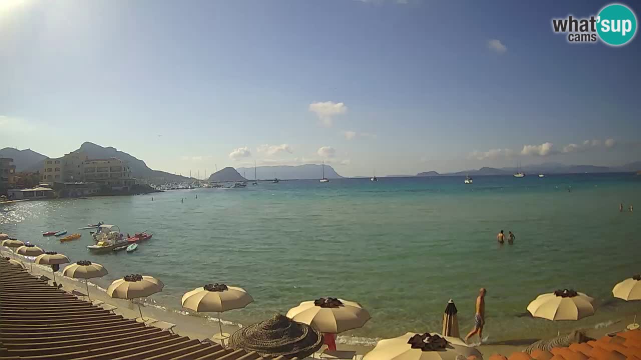 Webcam Terza Spiaggia Golfo Aranci – Liveblick auf den Strand