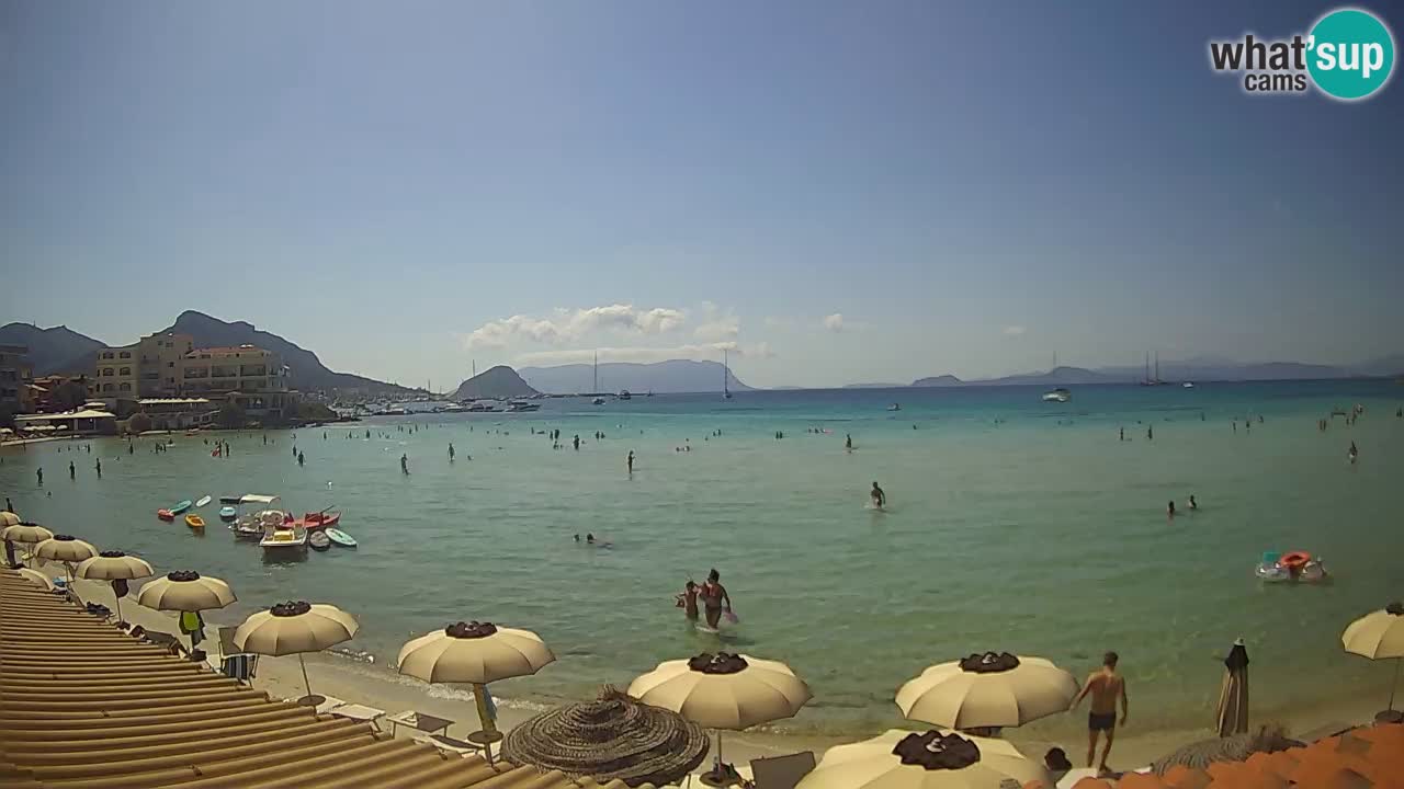 Webcam Terza Spiaggia Golfo Aranci – Vista mare in diretta