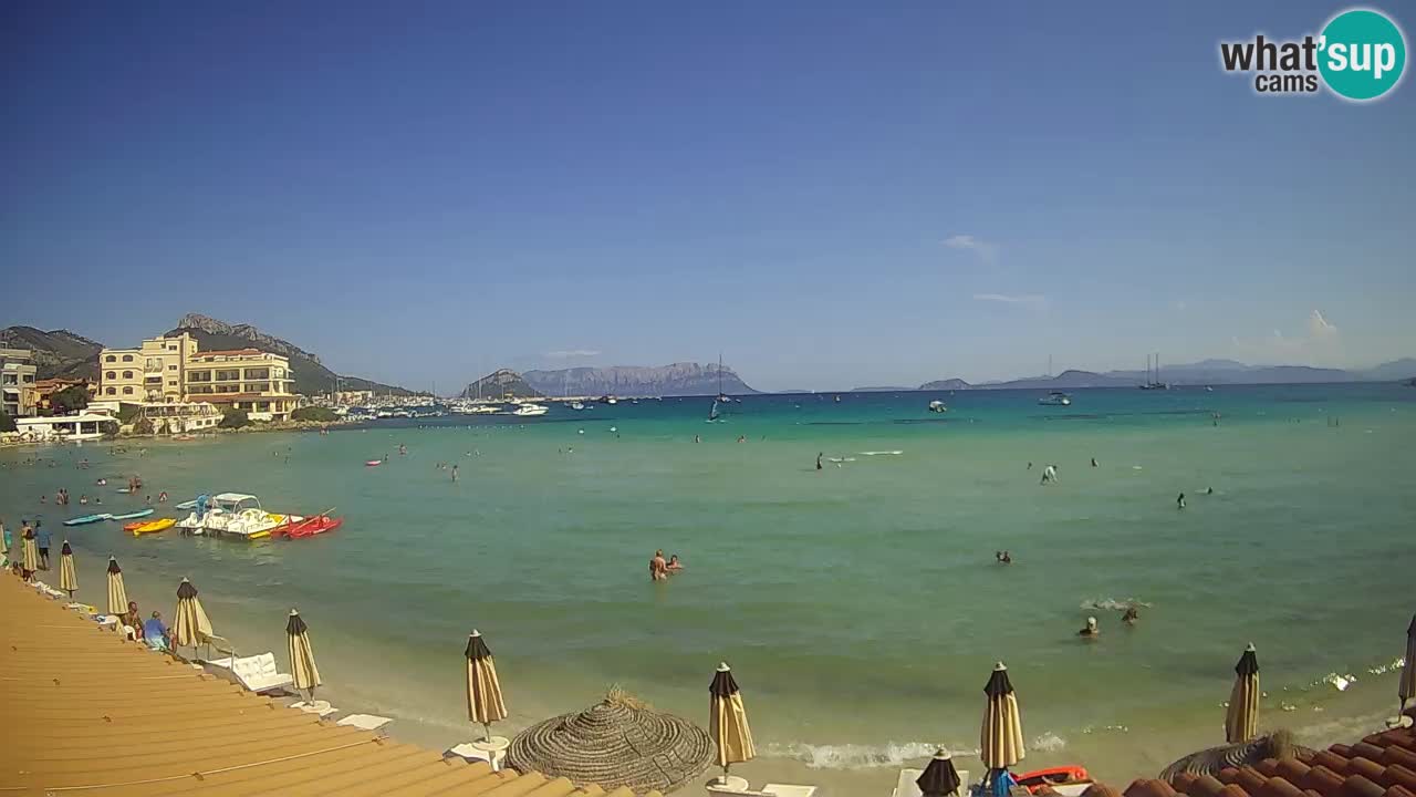 Webcam Terza Spiaggia Golfo Aranci – Liveblick auf den Strand