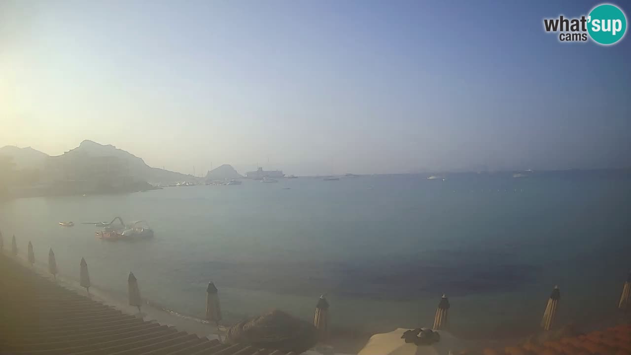 Webcam Terza Spiaggia Golfo Aranci – Liveblick auf den Strand