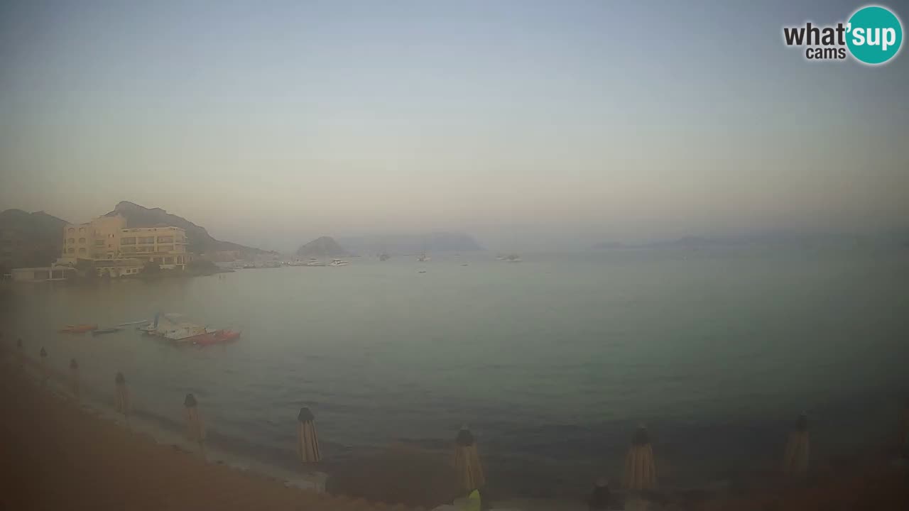 Webcam Terza Spiaggia Golfo Aranci – Liveblick auf den Strand