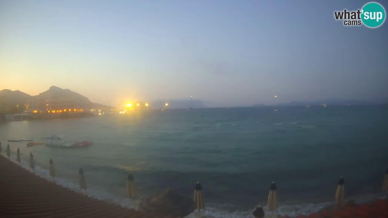 Webcam Terza Spiaggia Golfo Aranci – Vista en directo de la playa