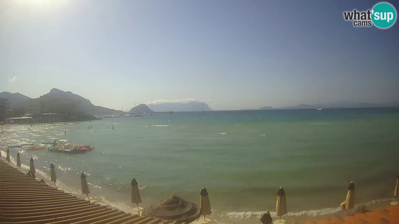 Webcam Terza Spiaggia Golfo Aranci – Liveblick auf den Strand
