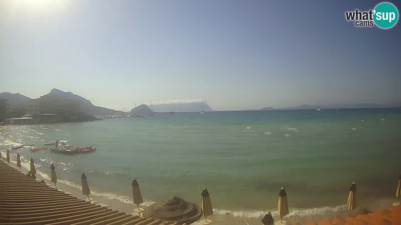 Webcam Terza Spiaggia Golfo Aranci – Liveblick auf den Strand