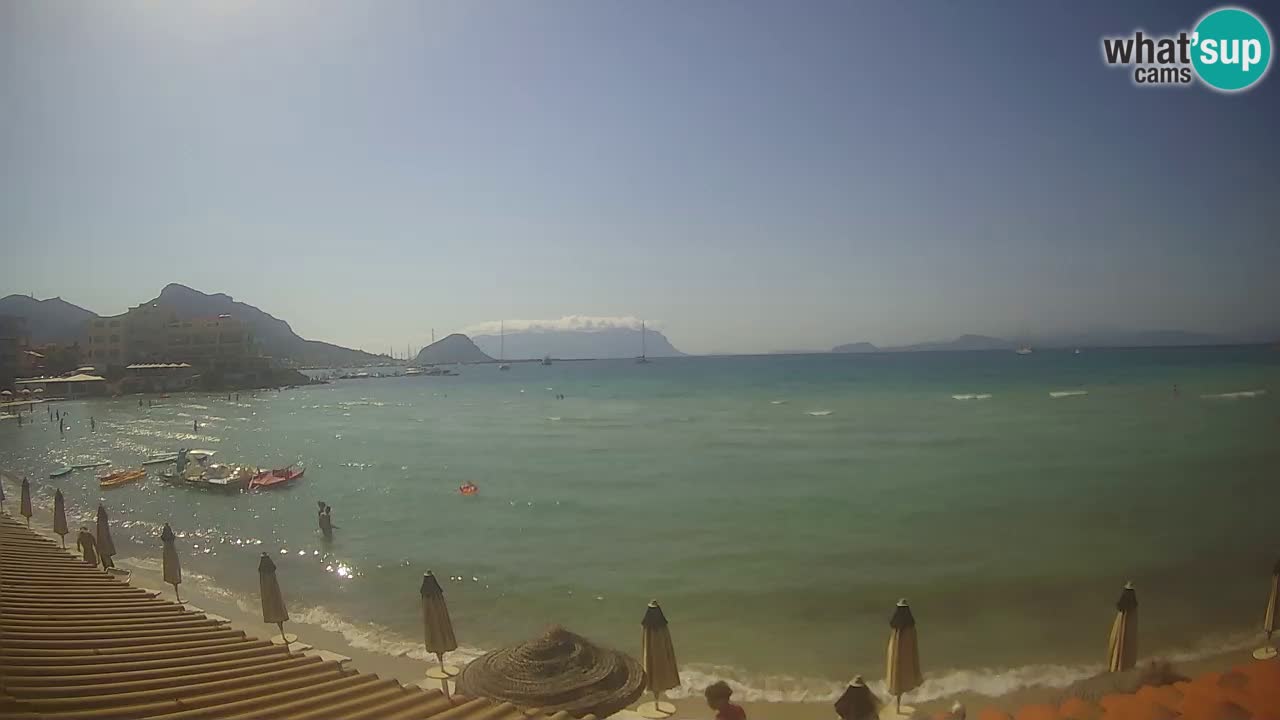 Webcam Terza Spiaggia Golfo Aranci – Vista mare in diretta